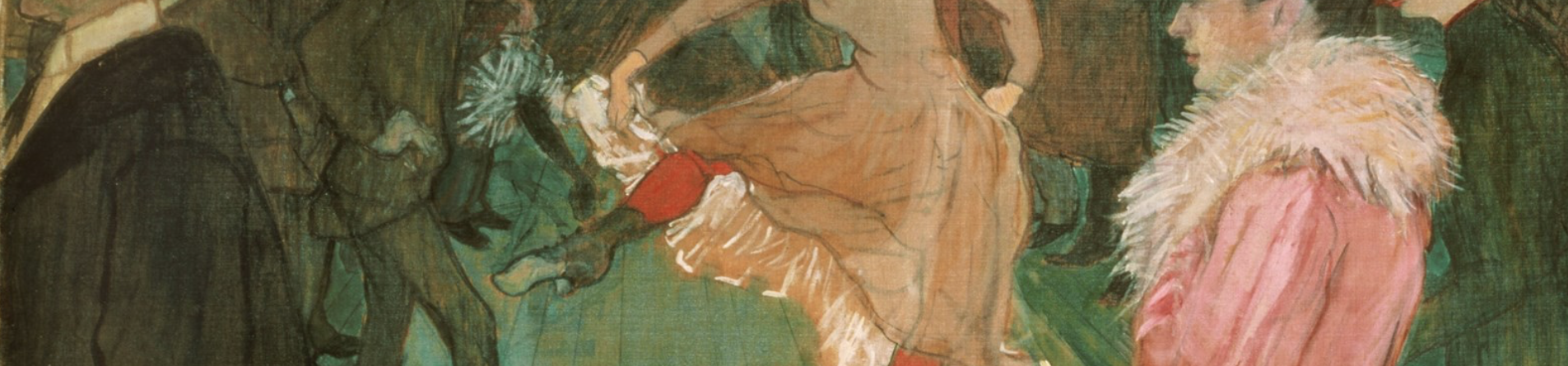 At the Moulin Rouge: The Dance by Henri de Toulouse-Lautrec