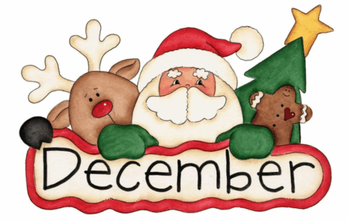 December holiday clipart